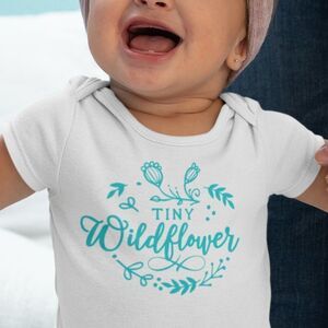 Tiny Wildflower Onesie 